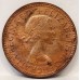 AUSTRALIA 1963 . HALF 1/2 PENNY . HIGH GRADE LUSTRE
